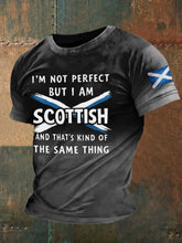 Men's Scotland Flag Casual T-Shirt